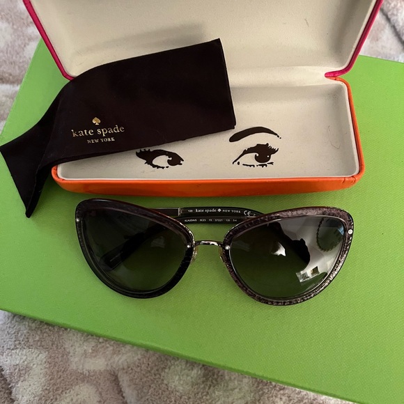 Kate Spade Klaudia cat eye sunglasses - Picture 2 of 5